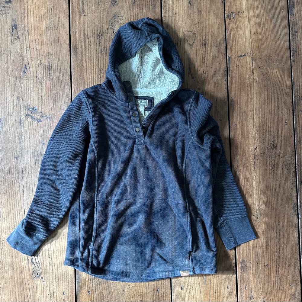 Women’s LL Bean Katahdin Iron Works Hoodie, Lg